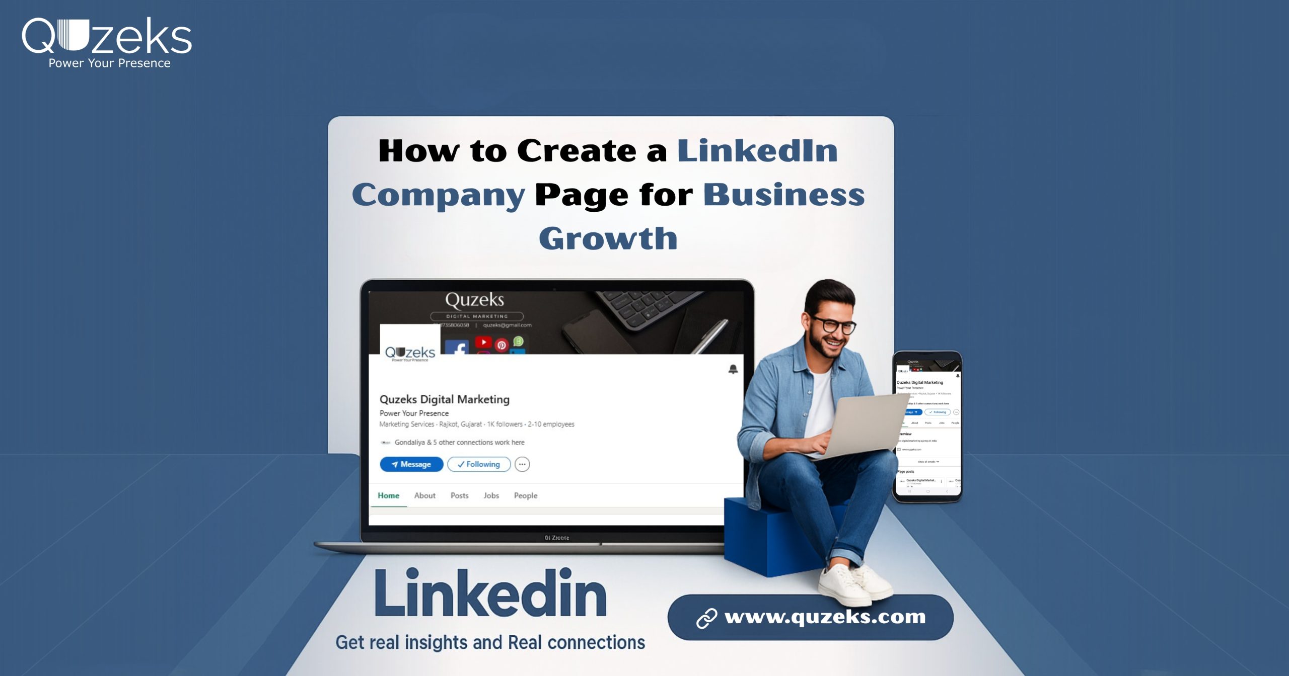 Step-by-step guide on creating a LinkedIn Company Page to boost brand visibility, engage professionals, and drive business growth online.